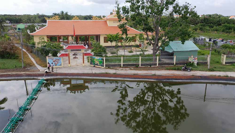 Đình Tân Chánh (Tây Ninh) es el lugar donde se celebra el Festival Đình Tân Chánh - Patrimonio Cultural Inmaterial Nacional asociado con las creencias tradicionales de los residentes del Sur. Foto: Portal de Información Electrónica de la provincia de Tây Ninh