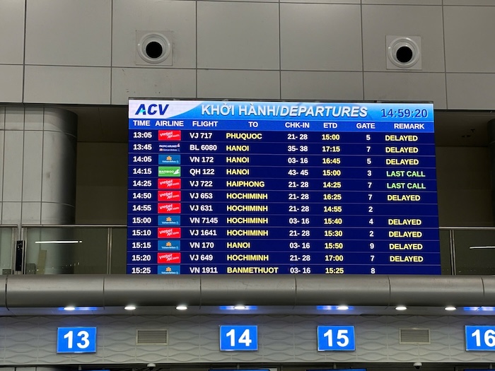 Currently, Da Nang airport welcomes about 130 - 170 flights/day. Photo: Nguyen Linh