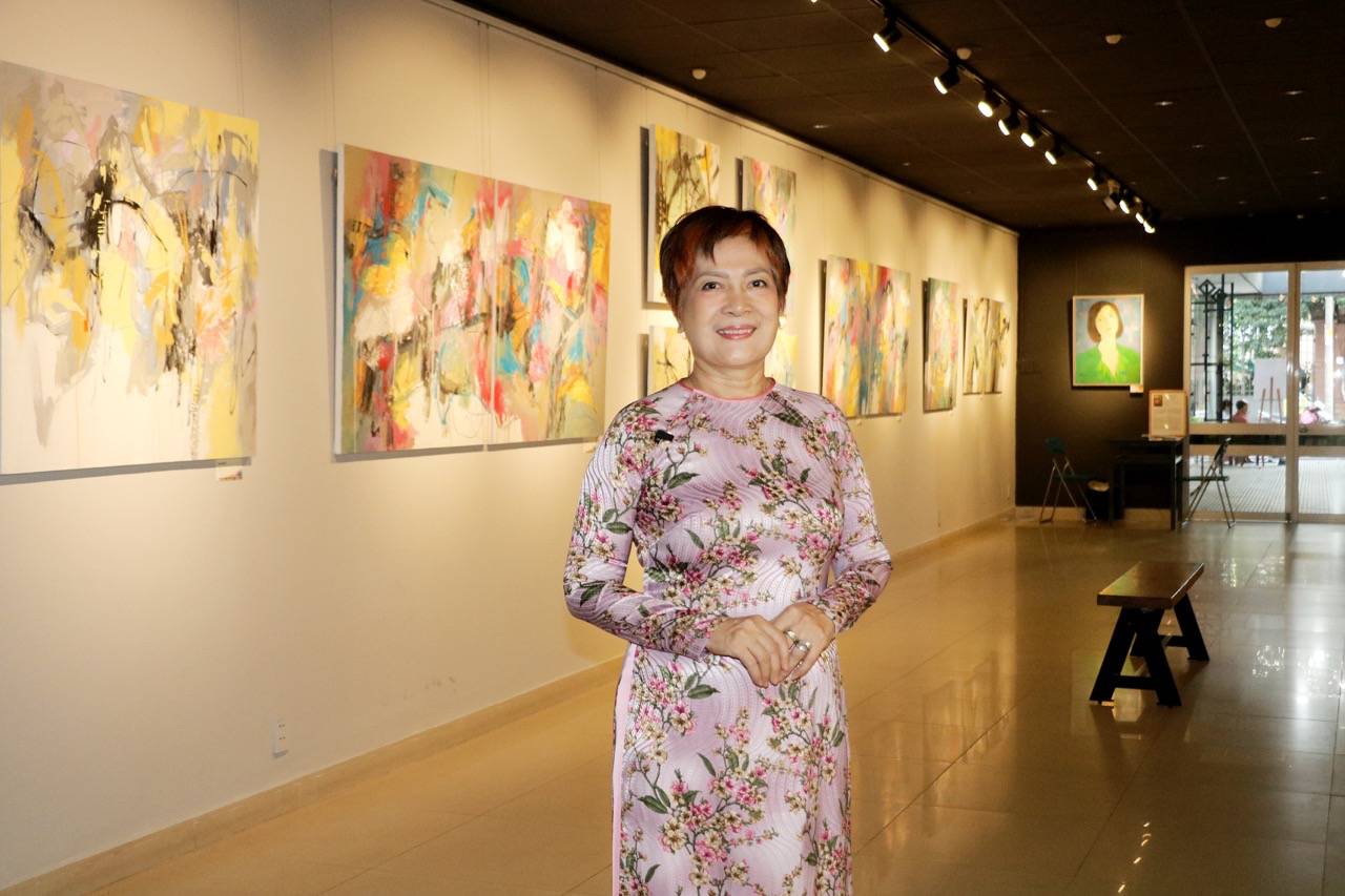 Họa sĩ Đoàn Mai Thủy. Ảnh: Nhân vật cung cấp.