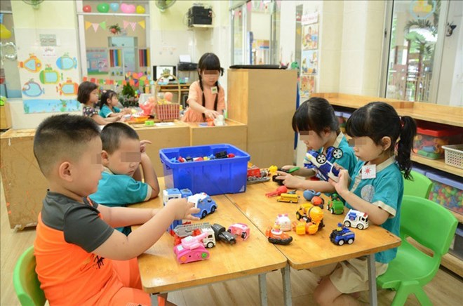 Ho Chi Minh City prepares to pilot the new Preschool Education Program. Photo: Chan Phuc