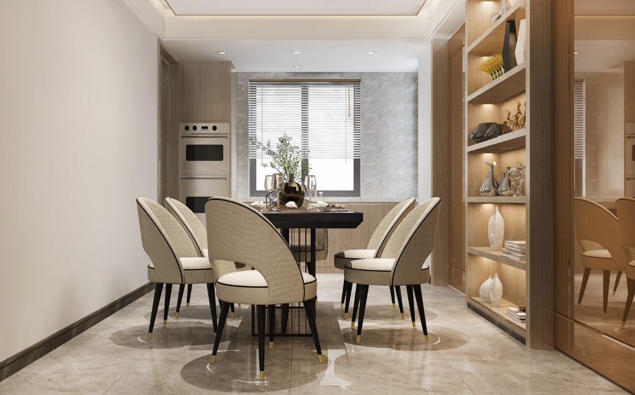 The dining room is not only a gathering place but also directly affects the health, harmony and fortune of the family. Photo: Thuy Duong