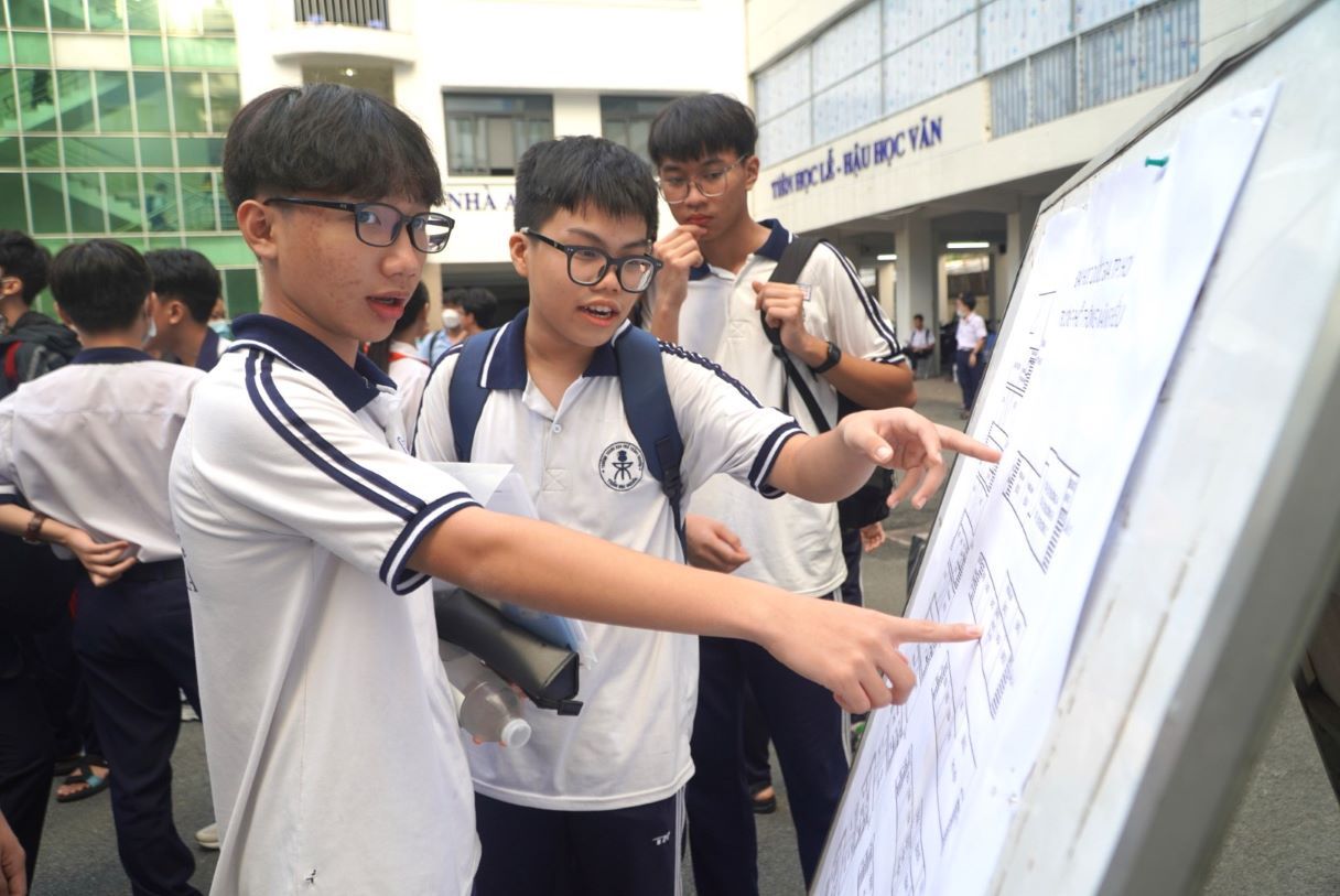 The High School for the Gifted has announced the sample exam for the 10th grade entrance exam in 2026. Photo: Chan Phuc