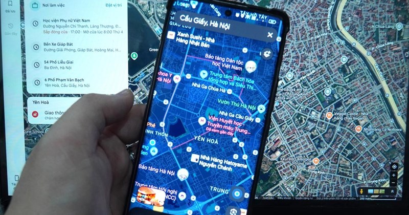 Google Maps dần hoàn thiện cập nhật địa lý sau sáp nhập