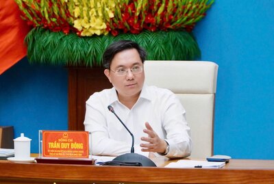 Mr. Tran Duy Dong - Chairman of Phu Tho Provincial People's Committee. Photo: Phu Tho Party Committee E-Portal.