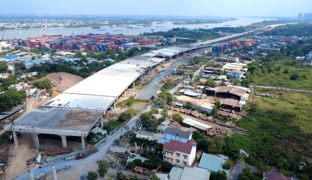 Hiện tại, chỉ còn khoảng 2 km đoạn từ cầu Đồng Tròn hướng về chùa Bửu Long đang thi công bản mặt cầu, lan can và chờ thảm nhựa.