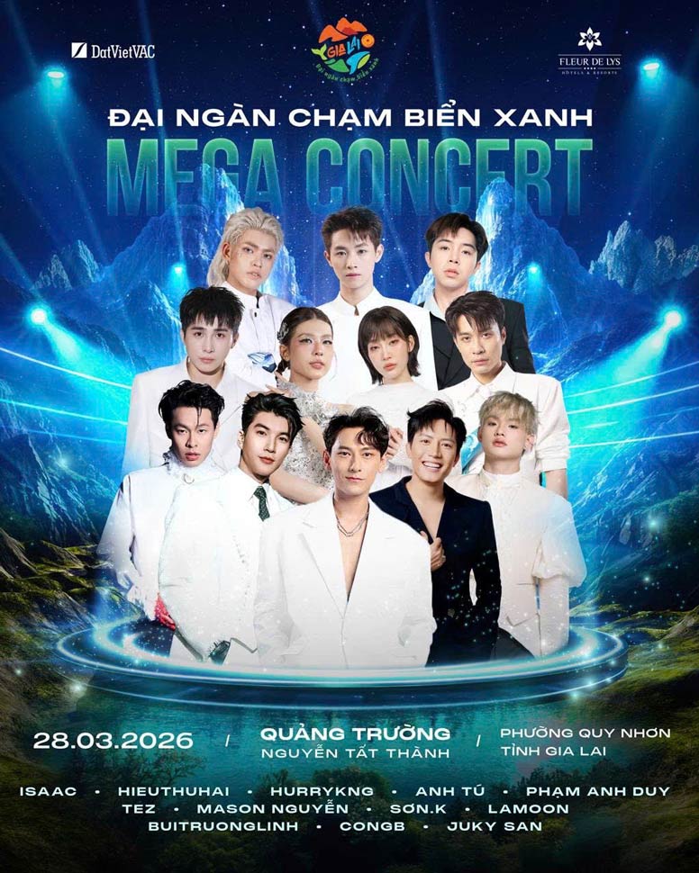 Dàn sao Vũ trụ “Say Hi” hứa hẹn khuấy động đại nhạc hội trong đêm khai mạc. Ảnh: Ban tổ chức