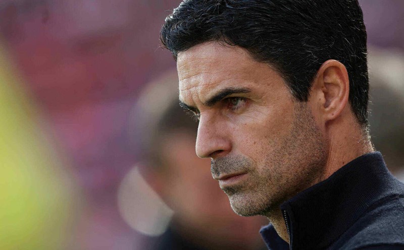 Mikel Arteta has not yet won any title after the 2020 FA Cup. Photo: AFP