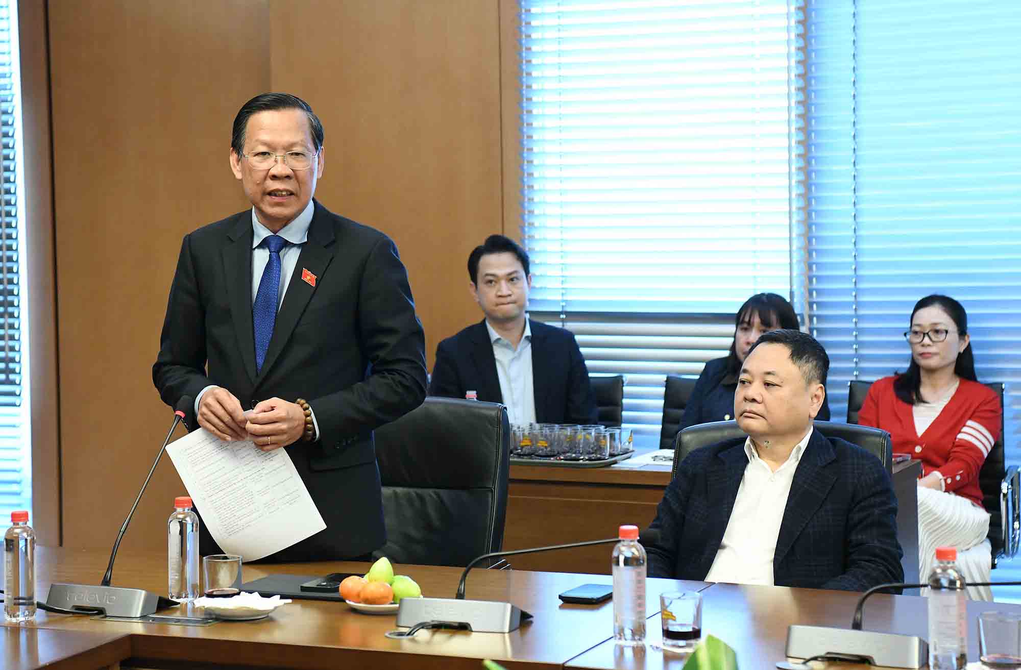 In the list of 500 people elected as National Assembly deputies of the 16th term is Mr. Phan Van Mai - Chairman of the Economic and Finance Committee of the National Assembly. Photo: Lam Hien.