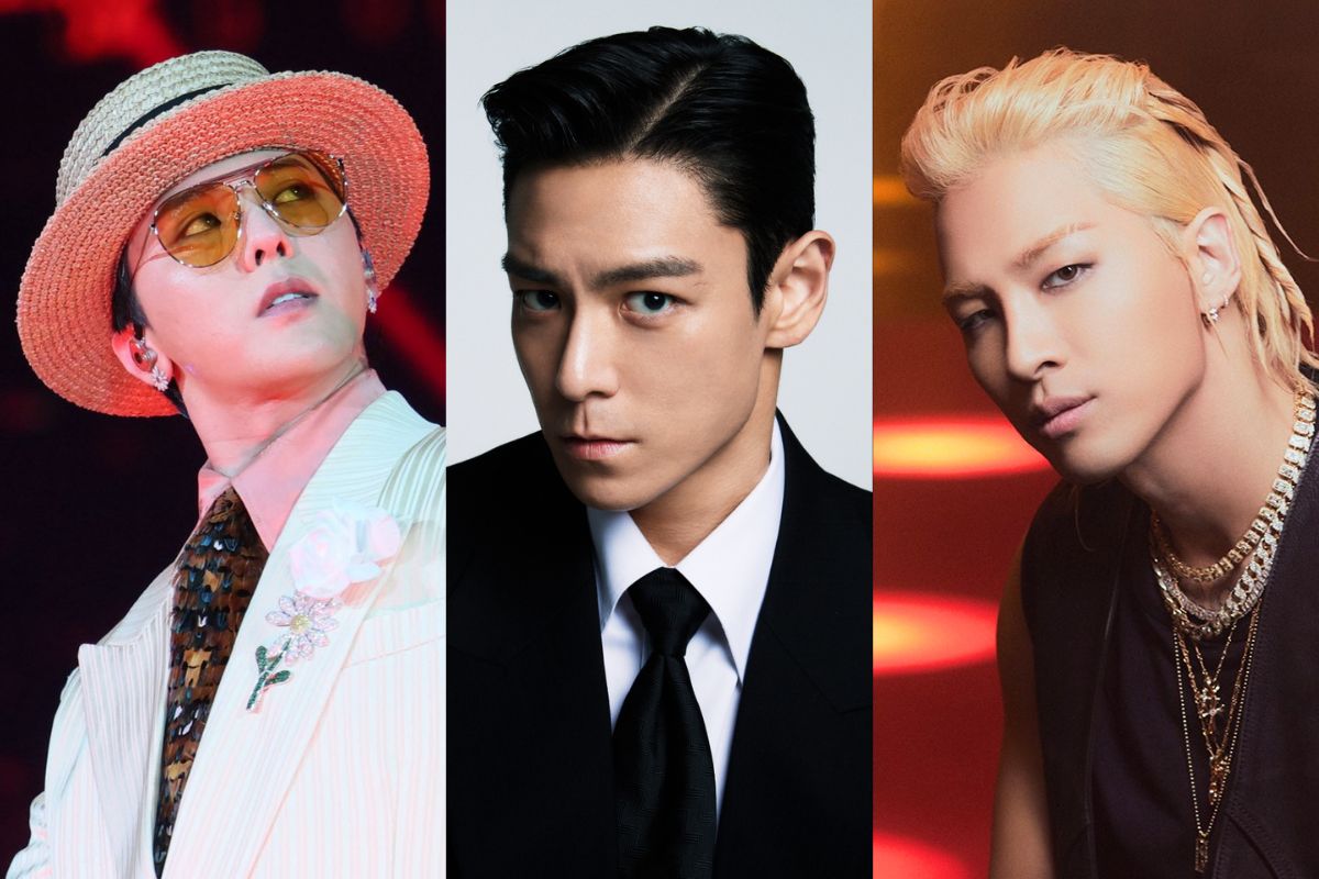 G-Dragon, T.O. P and Taeyang. Photo: Lotte