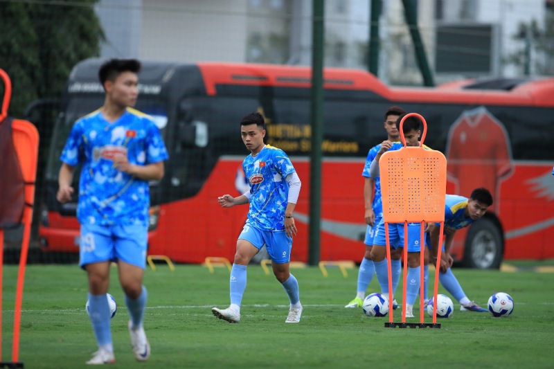 U23 Vietnam plays 3 matches at the CFA Team China 2026 friendly tournament. Photo: Minh Dan