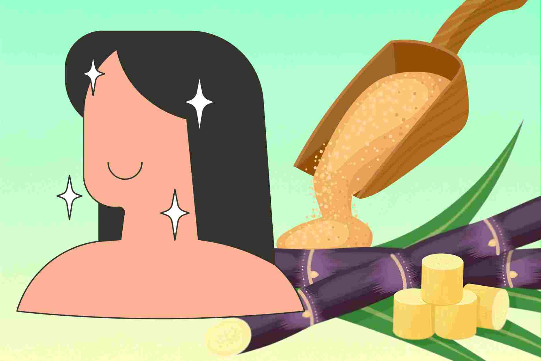 How to use raw sugarcane safely for the skin