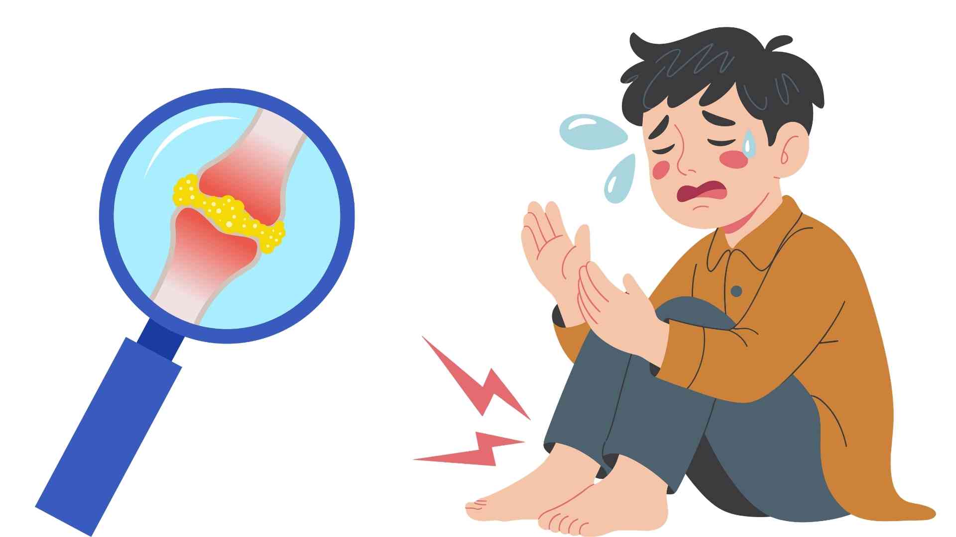 Manage a good diet and lifestyle for gout. Graphics: Ha May