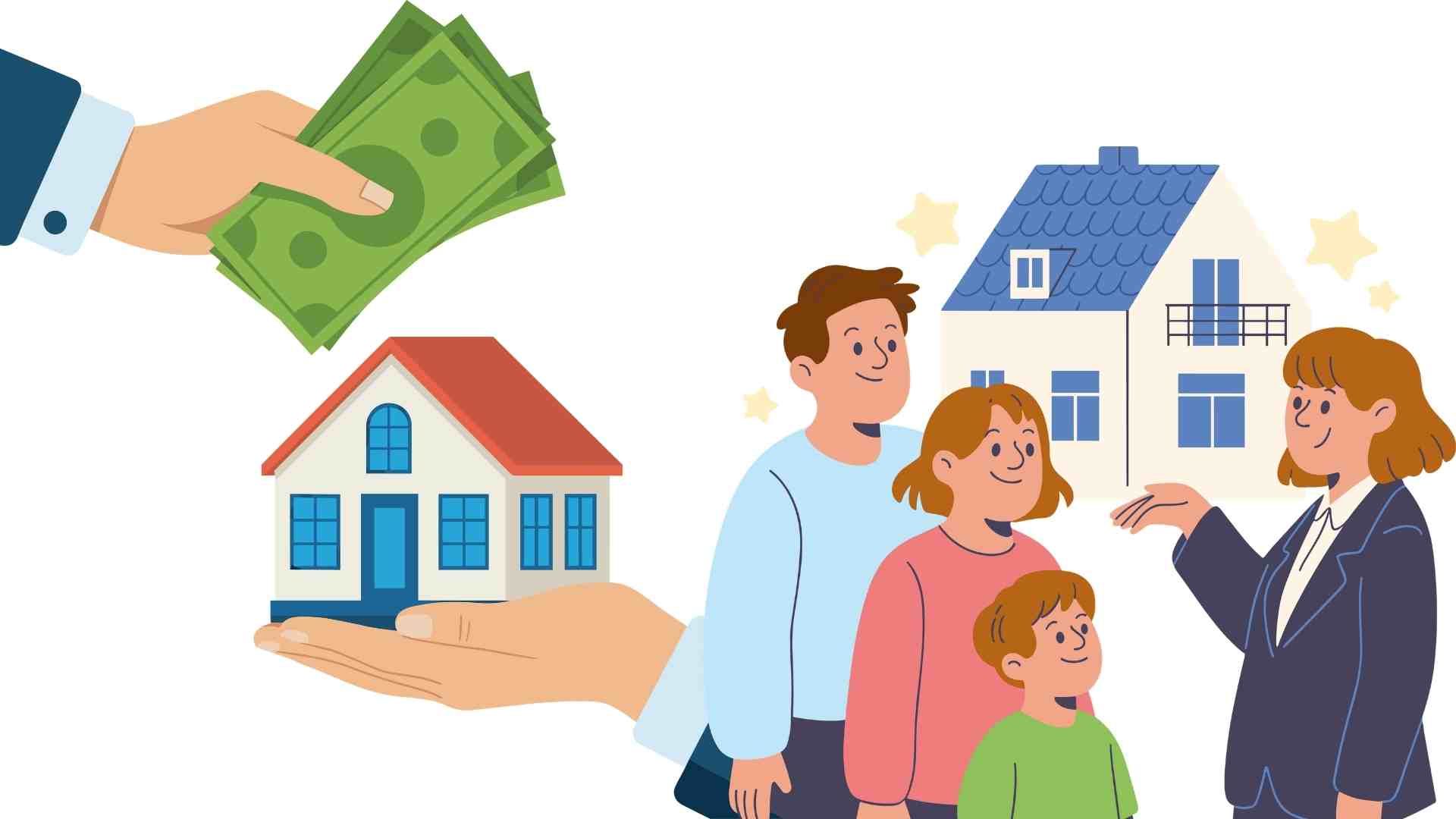 Important notes when deciding to buy a house. Graphics: Ha May