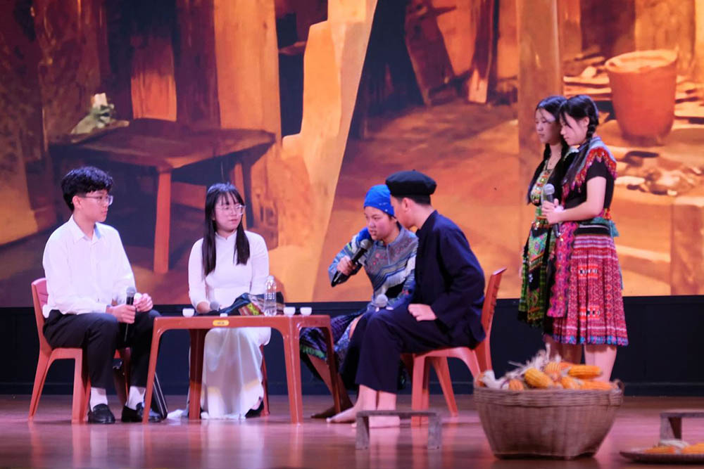 The "We Can" project aims to strengthen STEAM education for female students, especially in difficult areas and ethnic minority areas. Photo: VNA