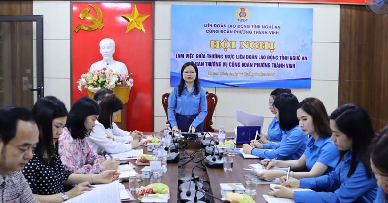 Nâng cao hiệu quả hoạt động công đoàn tại phường Thanh Vinh