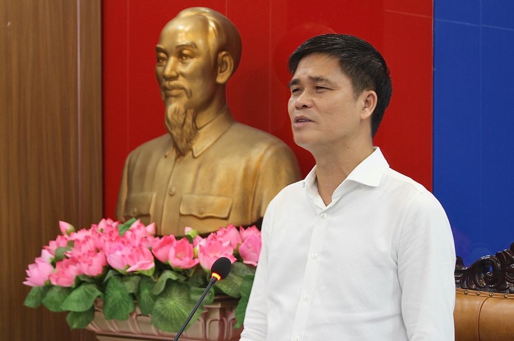 Đồng chí Ngọ Duy Hiểu mong muốn thanh niên, đoàn viên nhận thức lợi ích khi tham gia hoạt động đoàn. Ảnh: Quỳnh Chi