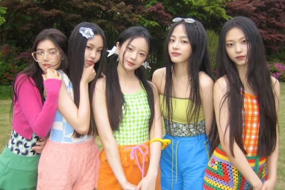 NewJeans group. Photo: Lotte.