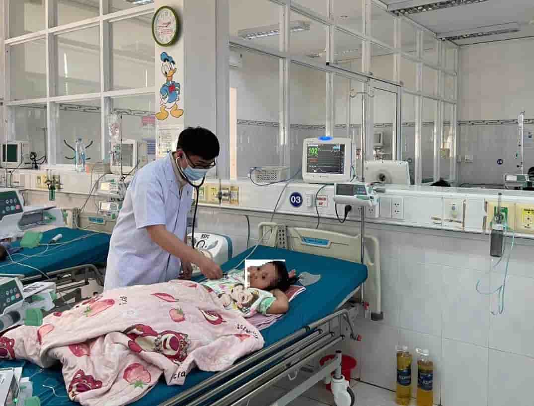 The patient's health is currently stable and alert. Photo: Children's Hospital