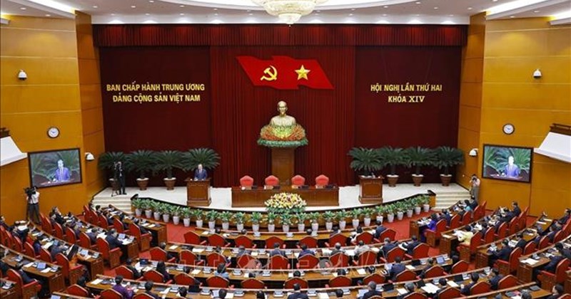 Bế mạc Hội nghị lần thứ 2 Ban Chấp hành Trung ương Đảng khóa XIV
