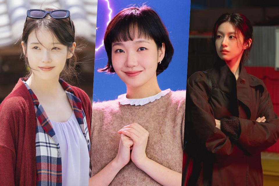 Actors IU, Kim Go Eun, Go Yoon Jung. Photo: Manufacturer