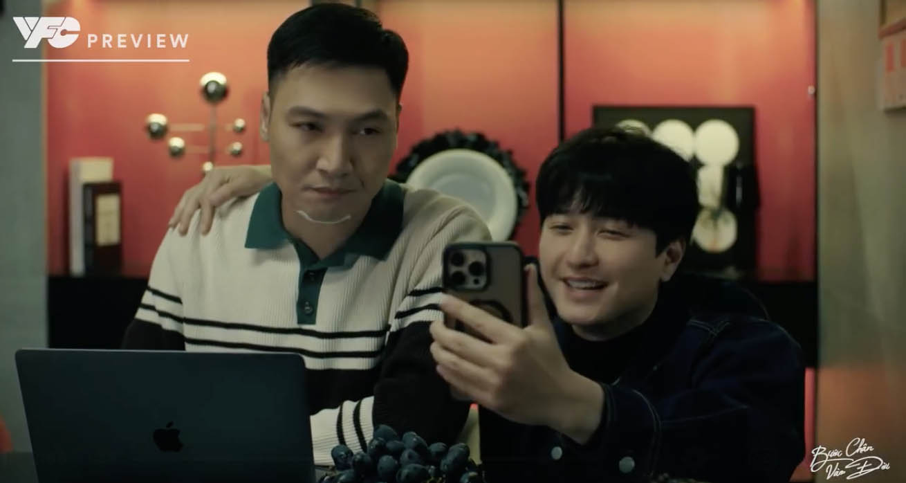 Quân lợi dụng mối quan hệ với Lâm để giúp đỡ Trang. Ảnh: VFC. 