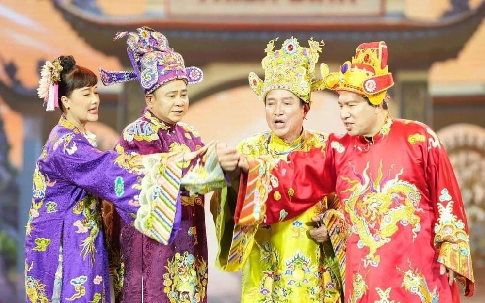 Táo Quân 2026 sẽ trở lại với khán giả trong tiểu phẩm “Hái hoa dân chủ“. Ảnh Nhà sản xuất