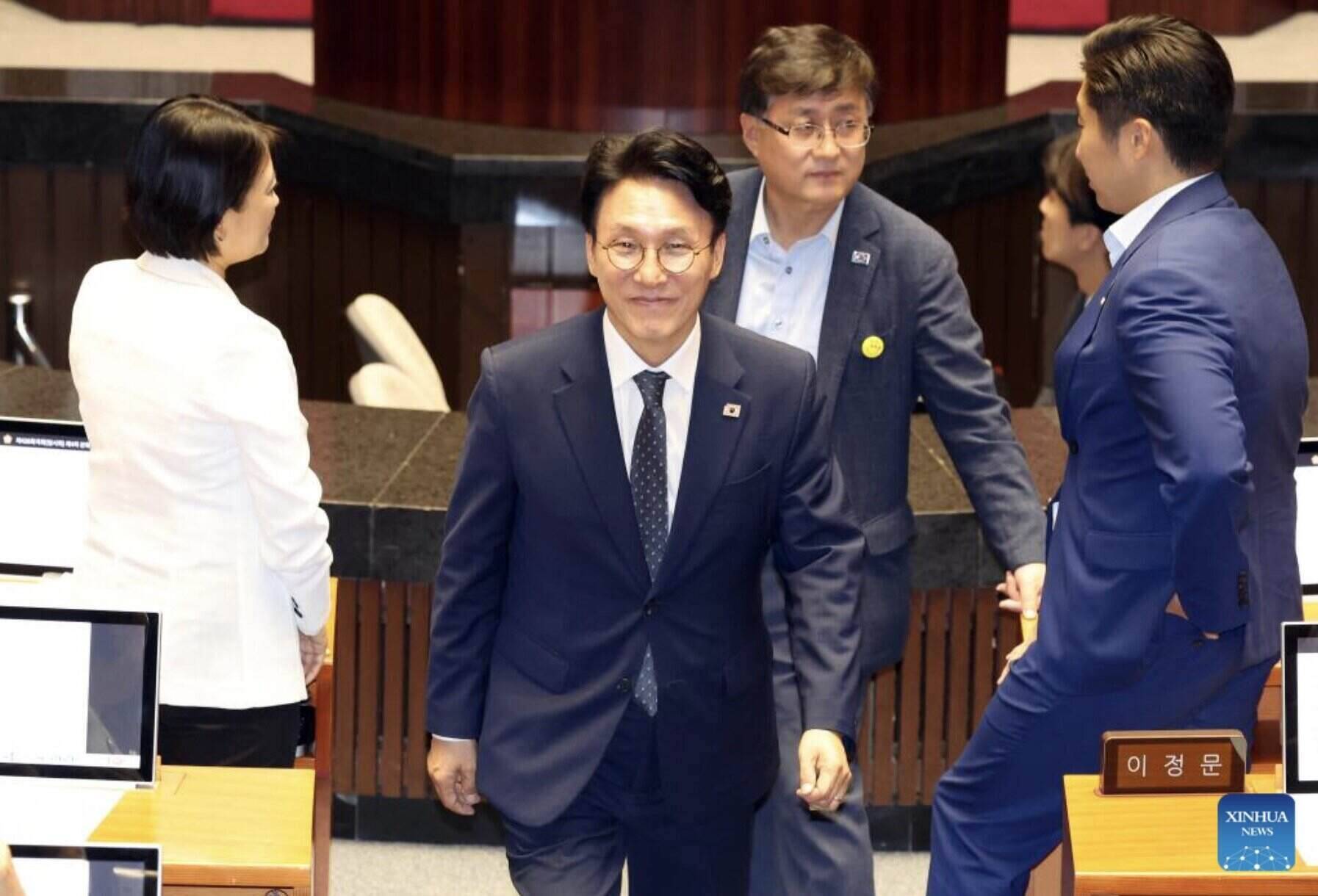 South Korean Prime Minister Kim Min-seok. Photo: Xinhua