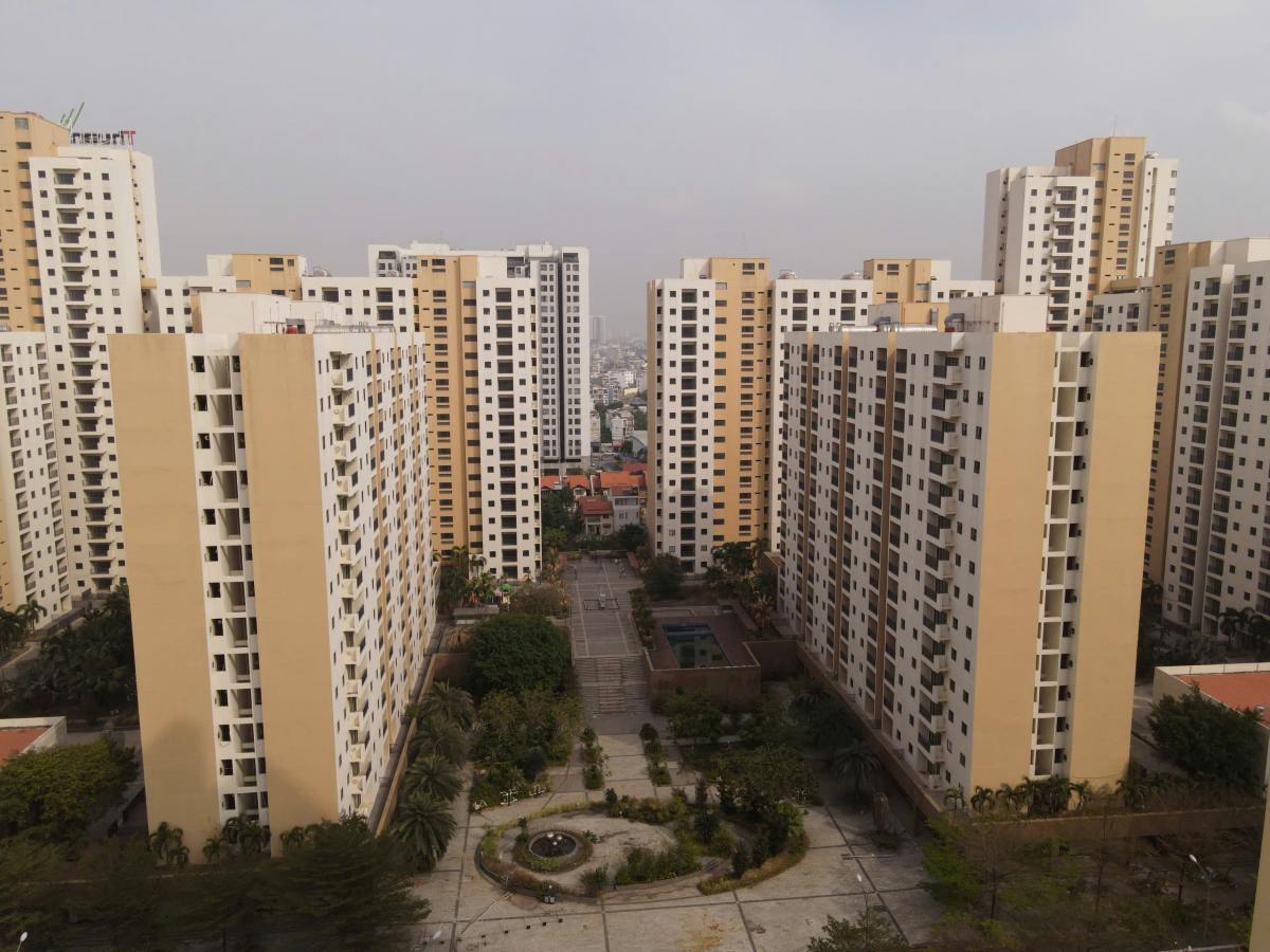 Hình ảnh cận các căn hộ tái định cư Thủ Thiêm. Ảnh: Anh Tú