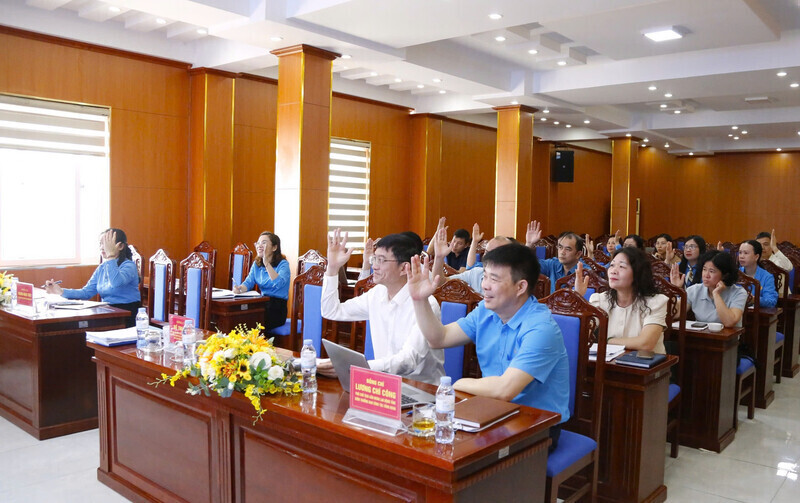 Lang Son Provincial Trade Union proposes to supplement the right to legal advice for workers. Photo: Hoang Nhu
