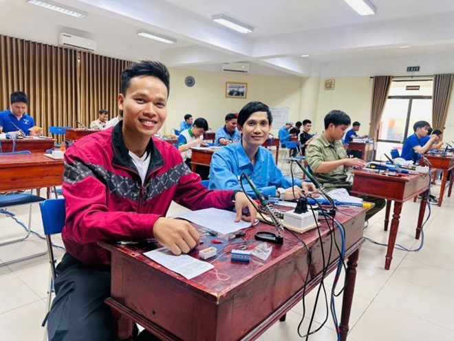 The movement of initiative and innovation is one of the key contents implemented in Workers' Month 2026 in Da Nang (photo is the practical competition at the Creativity Day organized by the Da Nang Trade Union in 2025). Photo: Phan Nguyen