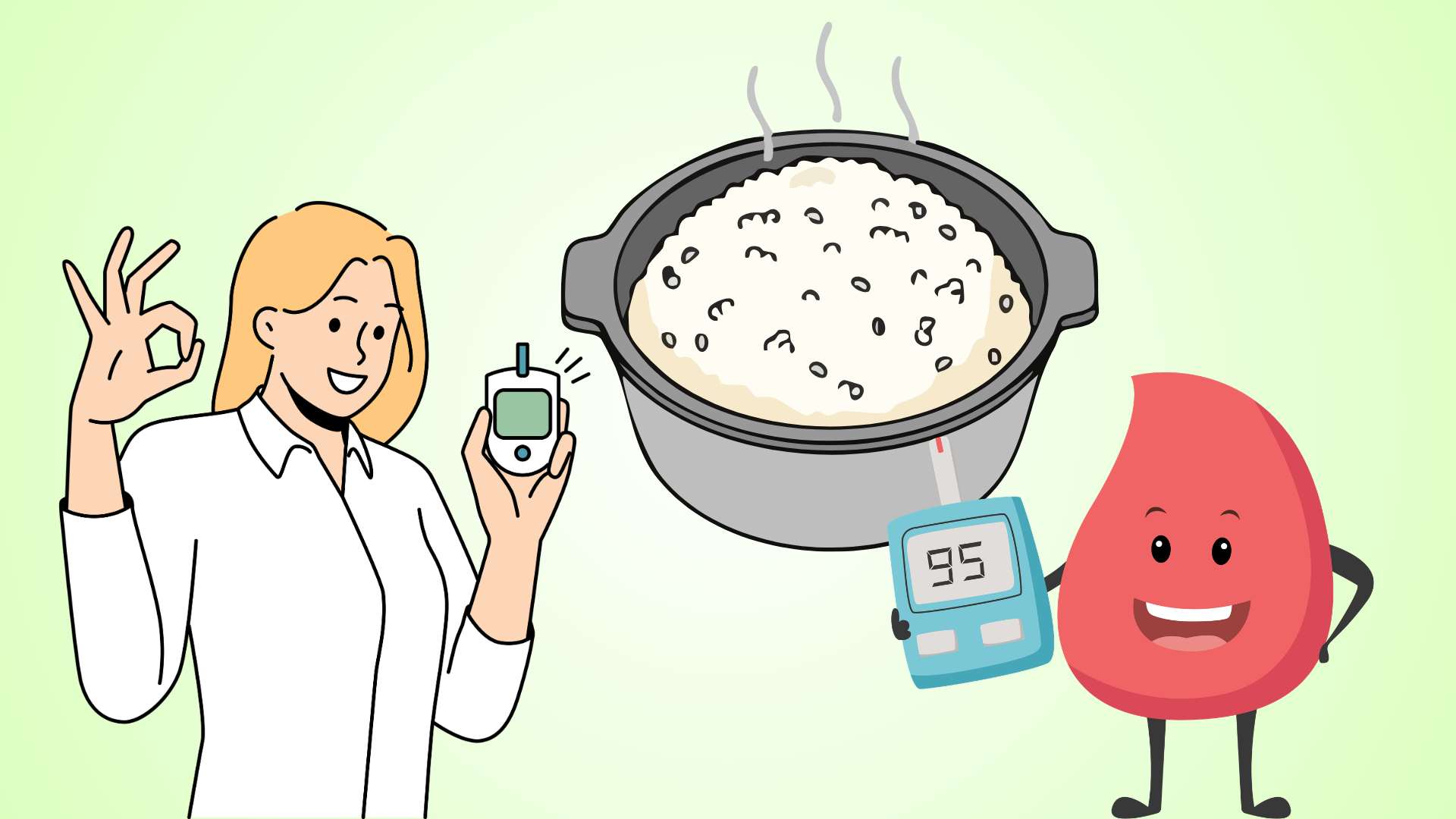 3 ways to cook rice to help control blood sugar effectively.