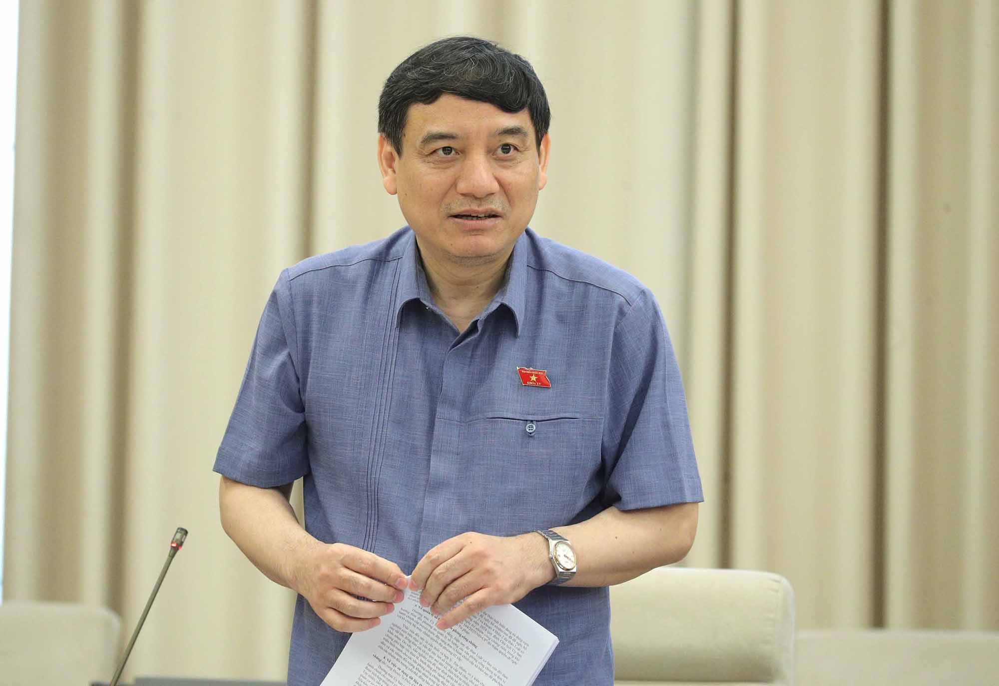 In the list of 500 elected National Assembly deputies of the 16th term is Mr. Nguyen Dac Vinh - Chairman of the National Assembly's Committee for Culture and Society. Photo: Pham Thang.