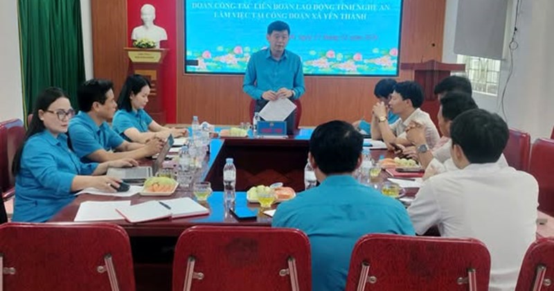 Công đoàn xã Yên Thành đổi mới, nâng cao hiệu quả hoạt động