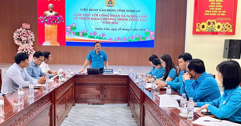 Công đoàn xã Nghĩa Lâm tập trung nâng cao chất lượng hoạt động