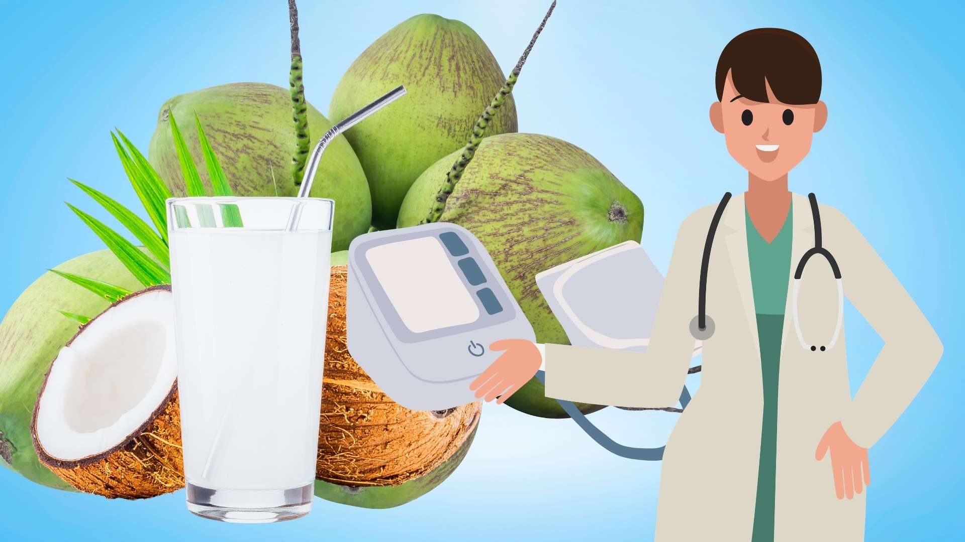 5 groups of people who should limit drinking coconut water