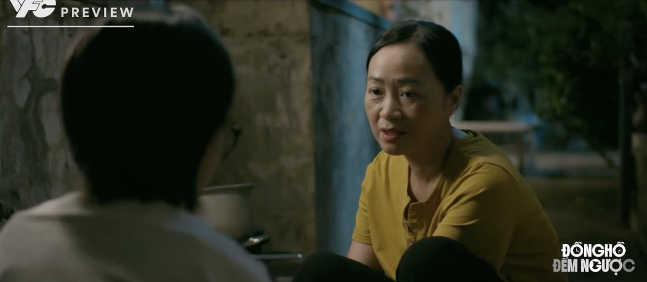 Mẹ Thành muốn Chi làm con dâu trong “Đồng hồ đếm ngược” tập 16. Ảnh: VFC.