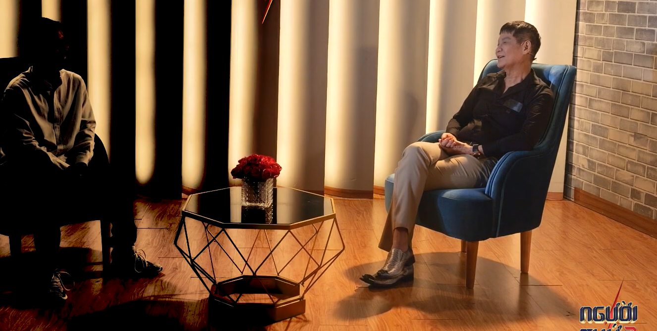 The man at the "The Third Person" show. Photo: Jet provided.