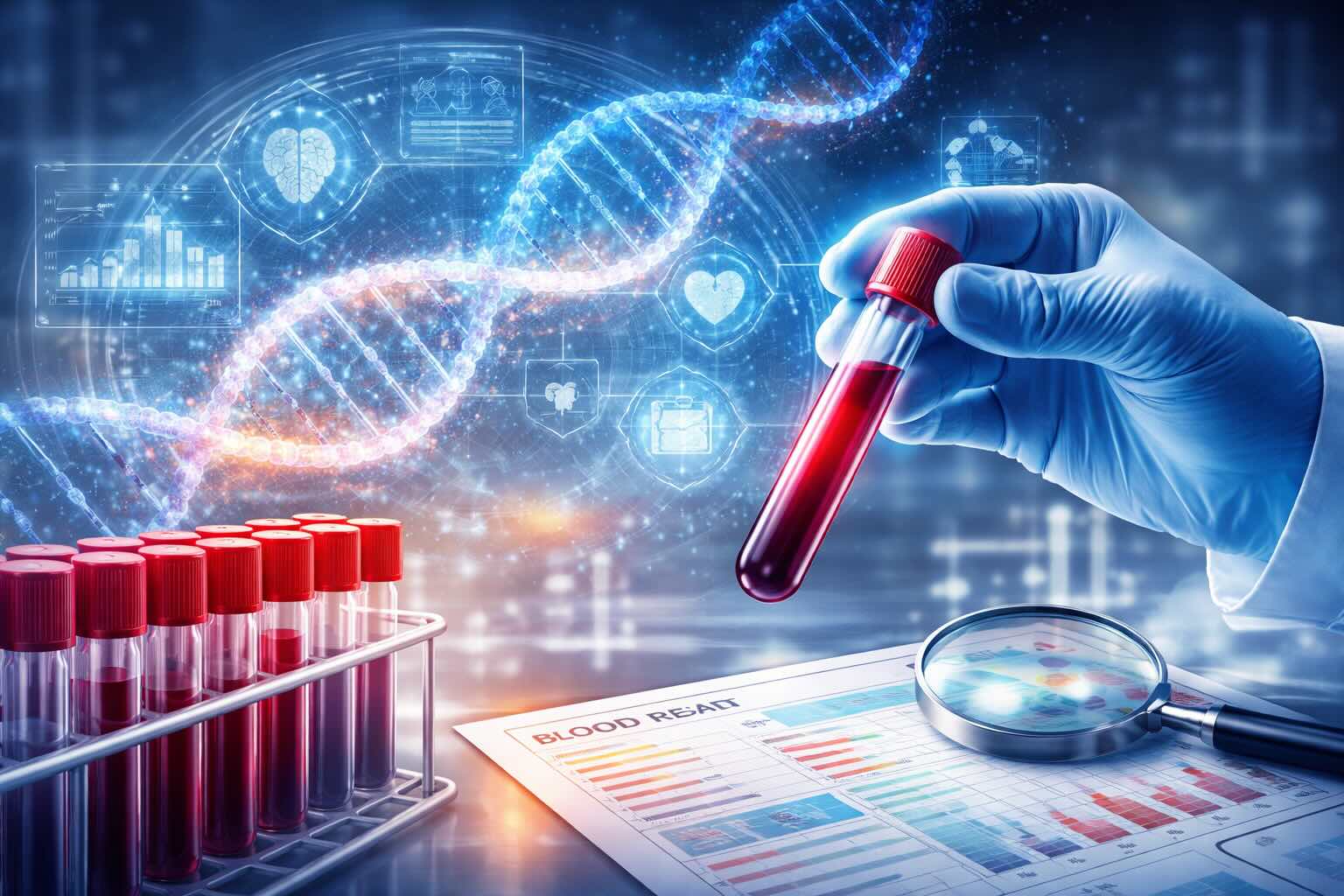 新しい血液検査が体の「生物学的年齢」を測定するのに役立つ