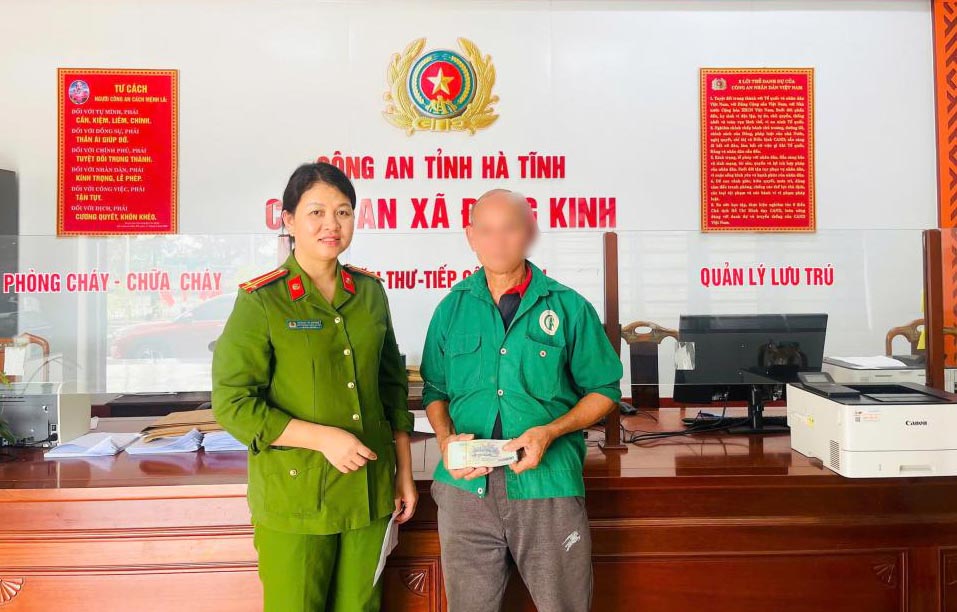 C氏は、サイバー空間で詐欺師に5500万ドンを不当に失いかけた。写真:ハティン省警察