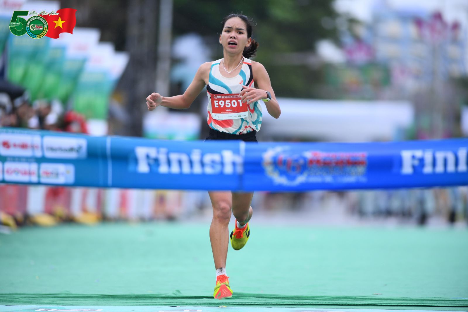 Hoang Thi Ngoc Hoa es candidata a ganar el maratón de este año. Foto de : TPM