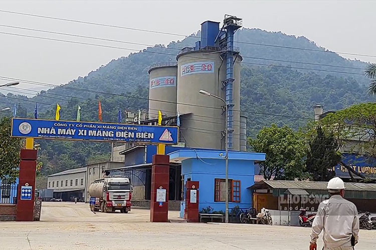 Dien Bien Cement Factory. Photo: Thanh Binh