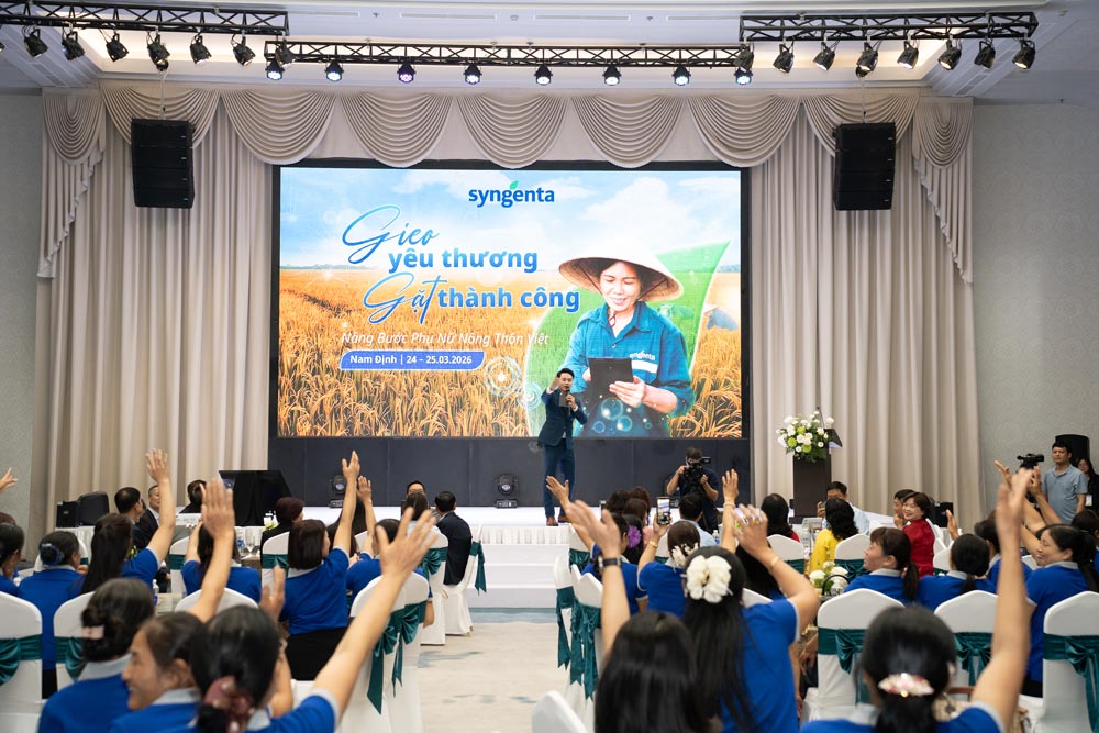 このプログラムは、シンジェンタ・ベトナムが主催し、北部地方の多くの省から140人以上の女性農民が参加しました。写真:DN提供