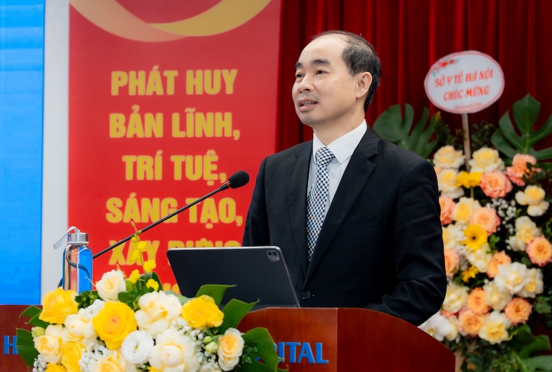 Tiến sĩ, bác sĩ Nguyễn Đình Hưng, Phó Giám đốc Sở Y tế Hà Nội. Ảnh: BVCC