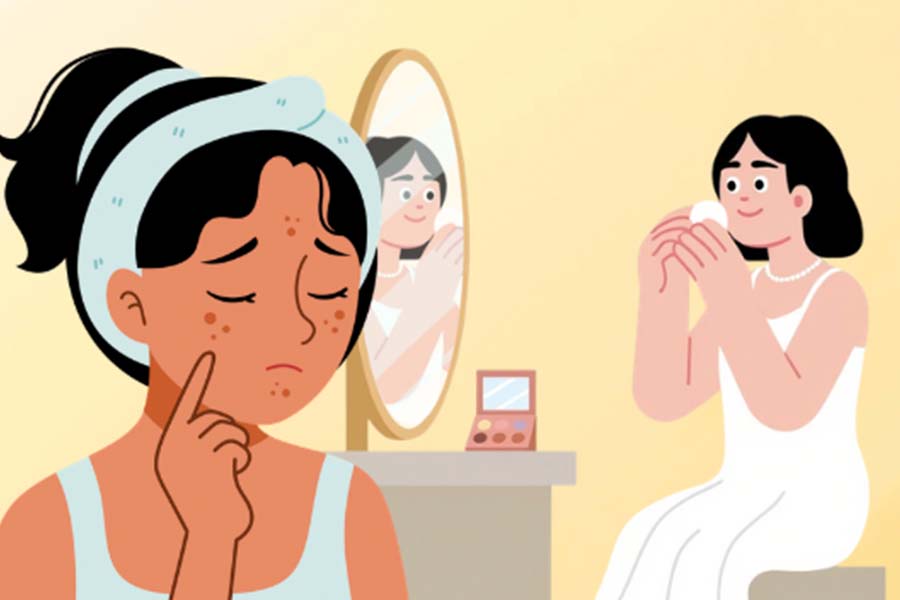 6 signos de que la barrera protectora de la piel está dañada por un cuidado de la piel incorrecto