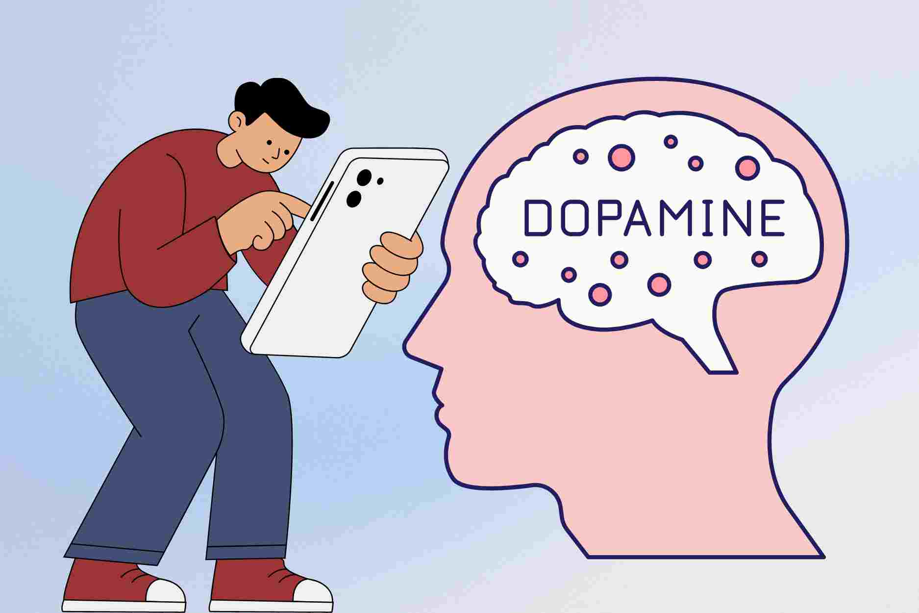 Dopamine and the unconscious phone swipe trap