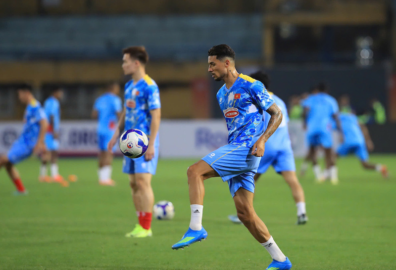 ベトナム代表対バングラデシュ代表。写真:VFF