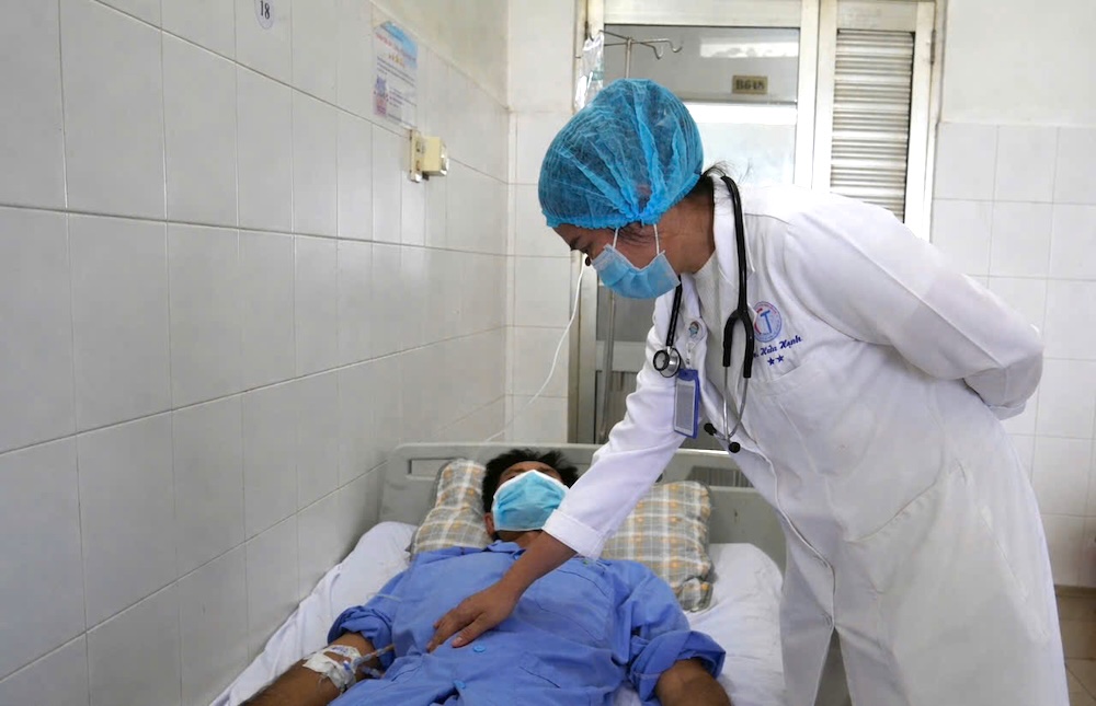 Bệnh ổn định sau can thiệp. Ảnh: BVCC.