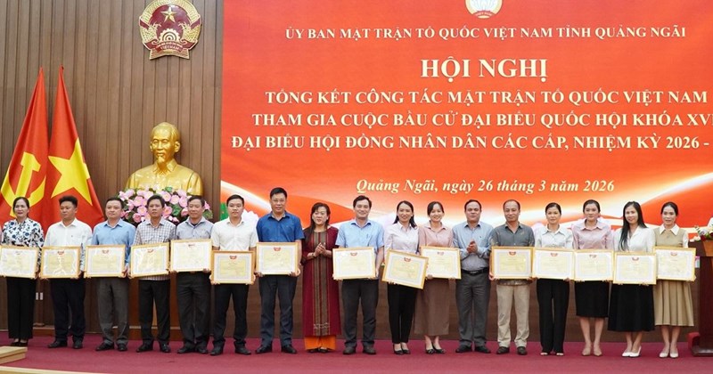 Quảng Ngãi: Mặt trận Tổ quốc góp sức tổ chức thành công bầu cử