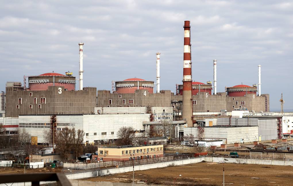 Russia controls Zaporizhzhia nuclear power plant since the end of February 2022. Photo: TASS