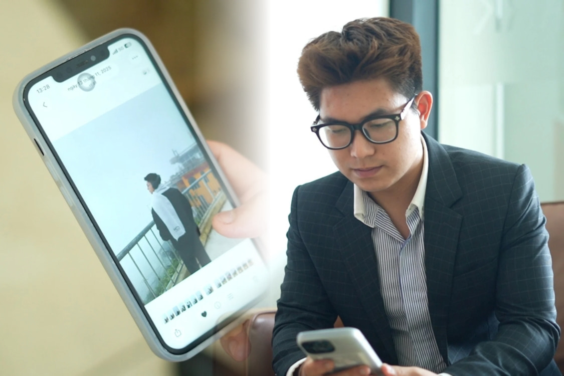 Muchos jóvenes toman la iniciativa de planificar y experimentar viajes turísticos solos. Foto: Trang Anh